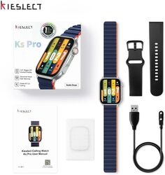 Kieslect Ks Pro Smartwatch 2.01'' AMOLED Display HD Bluetooth Call Abnormal Heart Rate Monitor AOD Sport Men Women Smart Watch